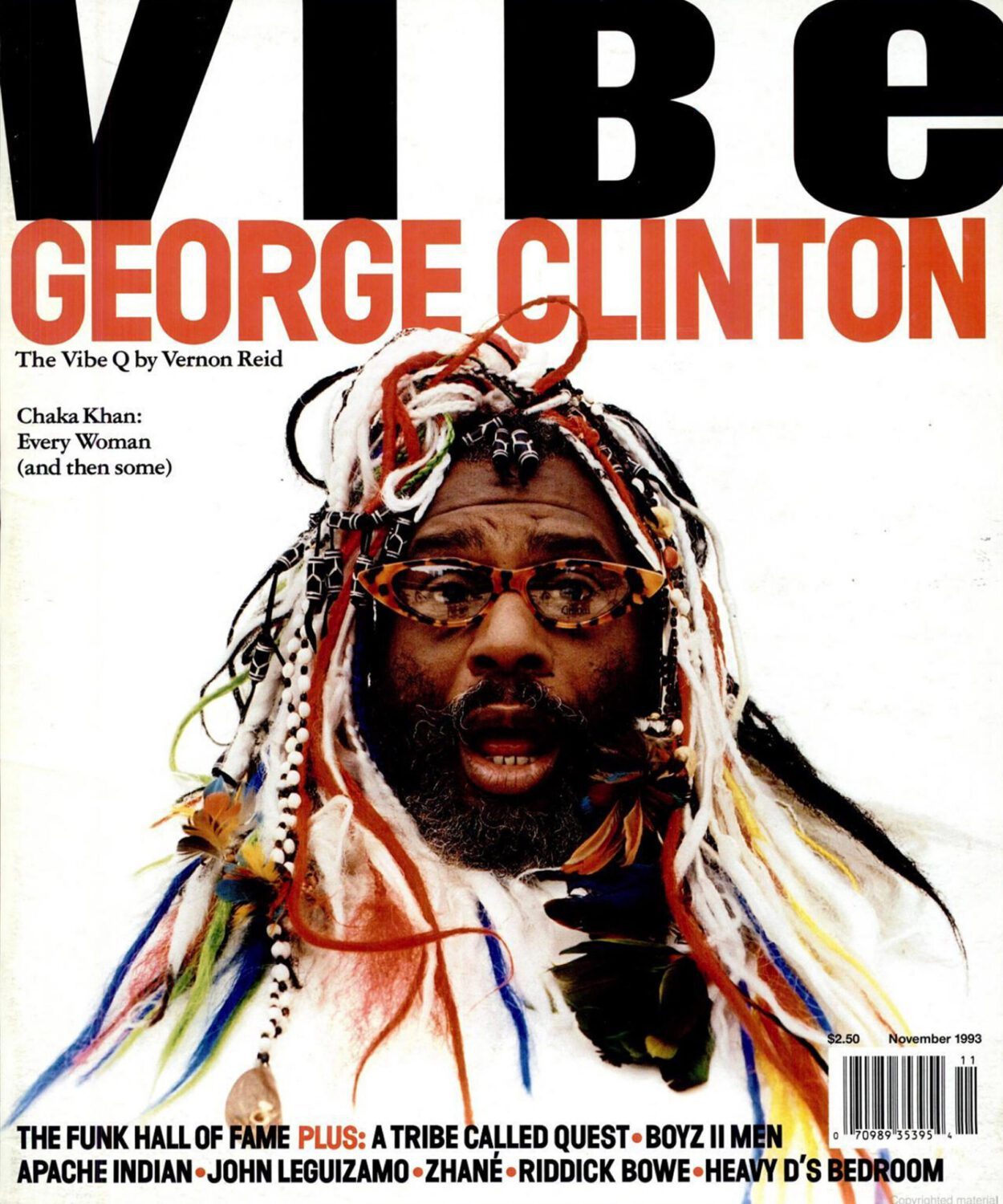 Vibe vintage George Clinton Hip Hop Heat Transfers