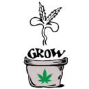 Grow plant DTF iron on heat transfers