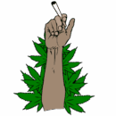 Blunt hand DTF iron on heat transfers