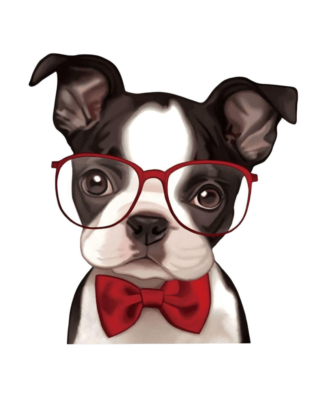 Dog iron on heat transfers