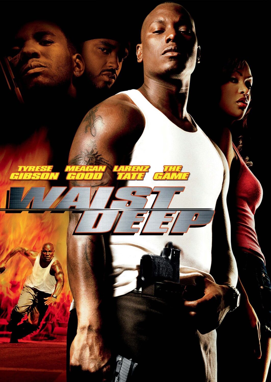 Waist deep movie iron on heat transfers