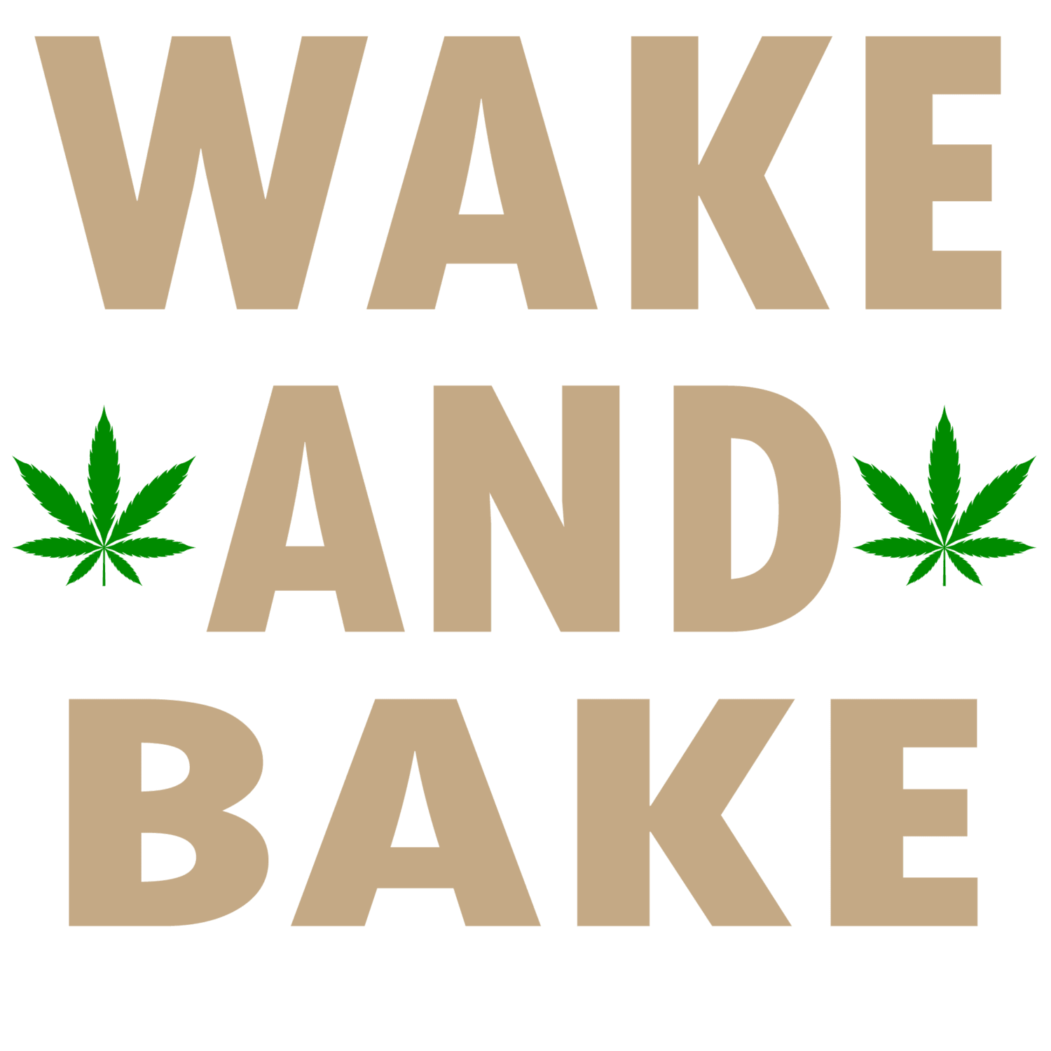 Wake and bake DTF iron on heat transfers