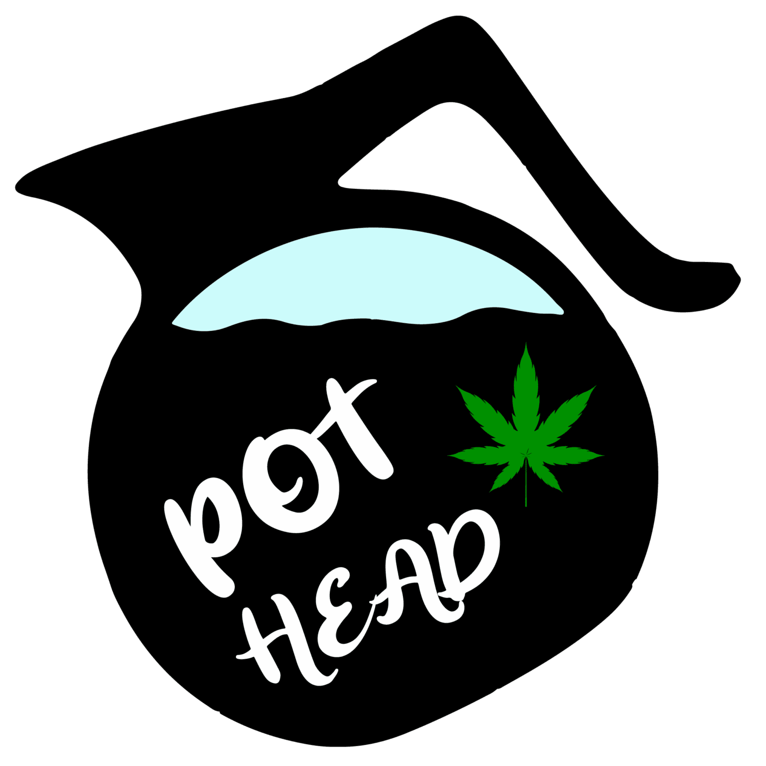 Pot head DTF iron on heat transfers