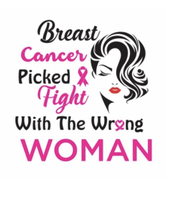 Picked fight Cancer iron on heat transfers