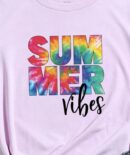 Vibes summer iron on heat transfers