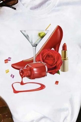 Make up red shoe iron on heat transfers
