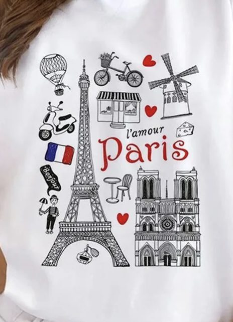 Lamour paris iron on heat transfers