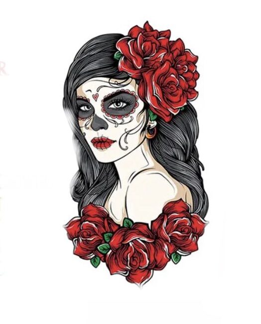 Red rose fashion iron on heat transfers