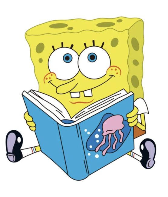SpongeBob design iron on heat transfers