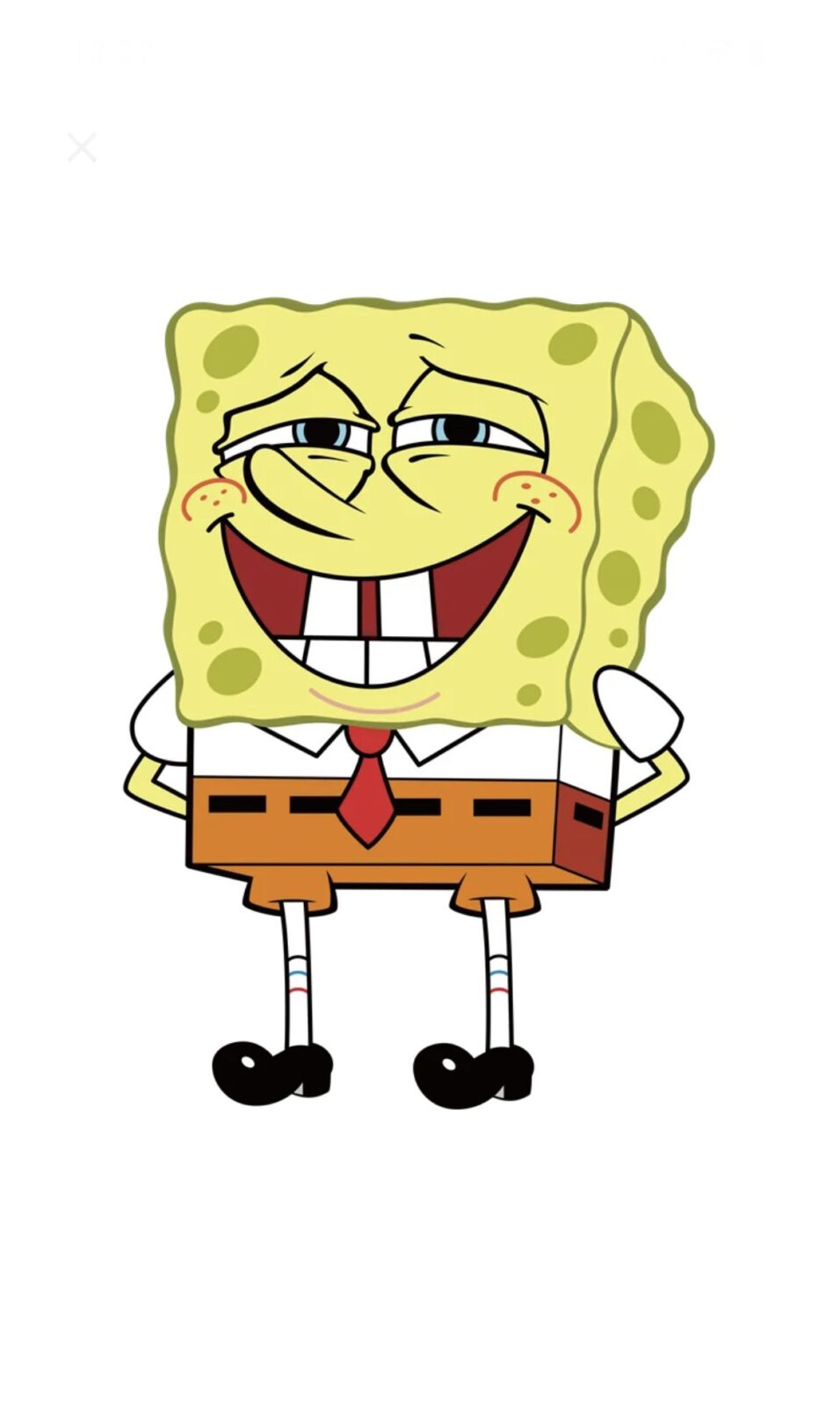 SpongeBob design 2 iron on heat transfers