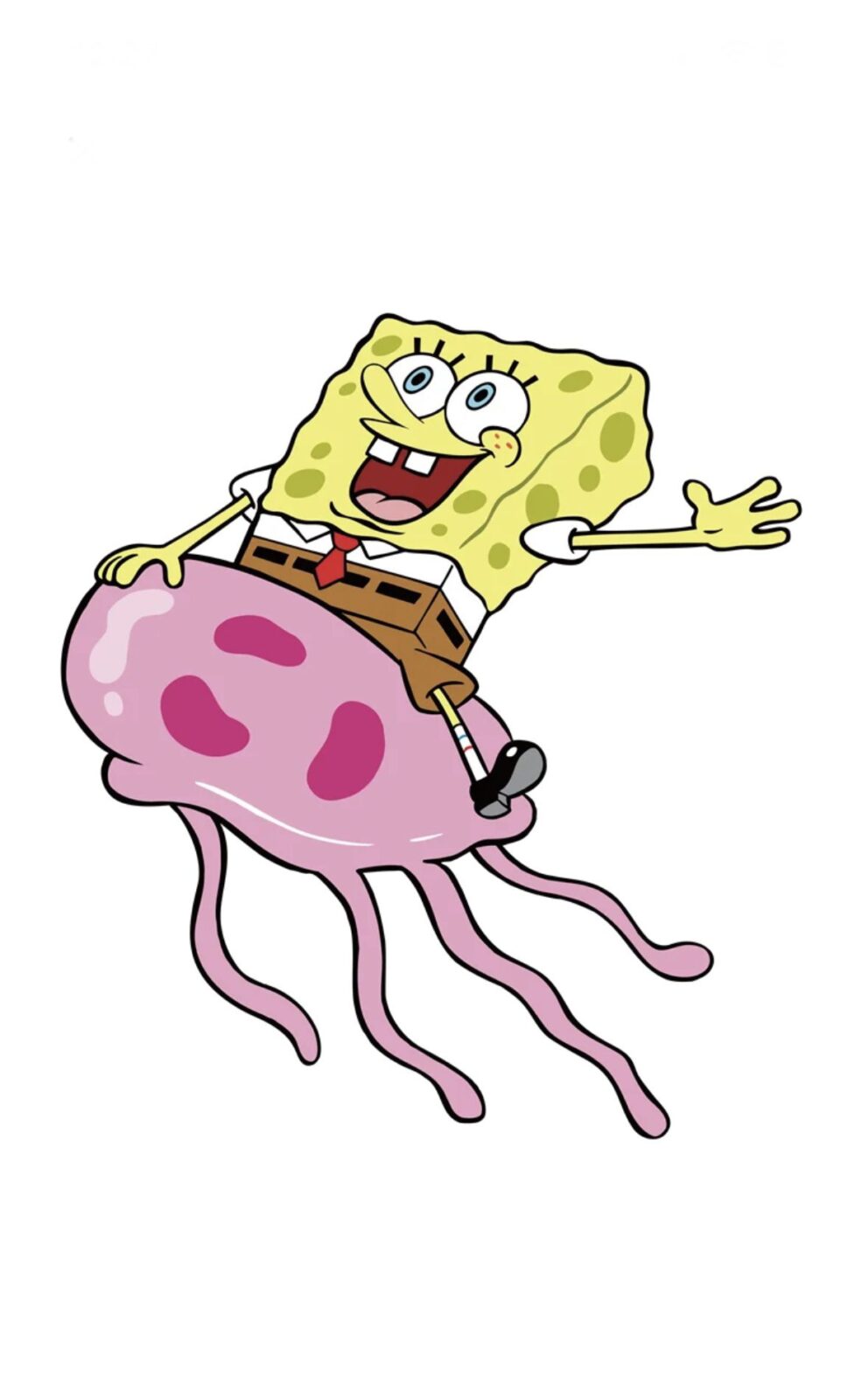 SpongeBob design 3 iron on heat transfers