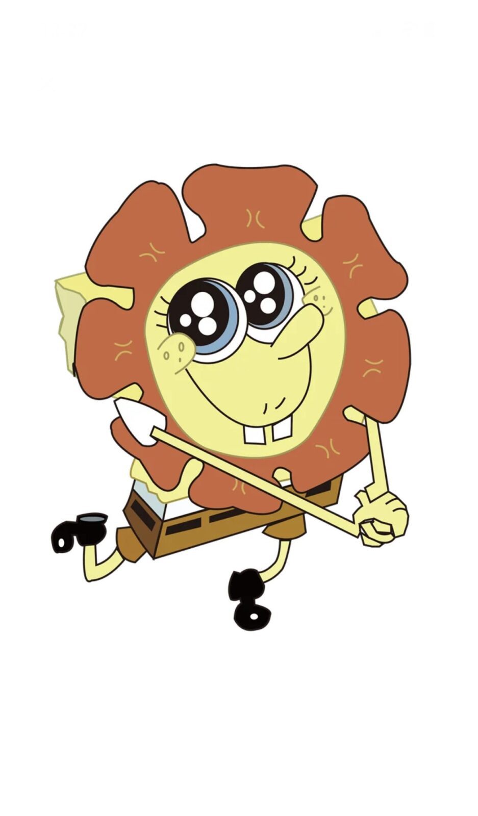 SpongeBob design 4 iron on heat transfers