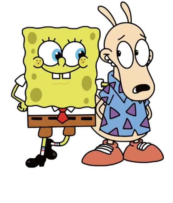 SpongeBob design 7 iron on heat transfers
