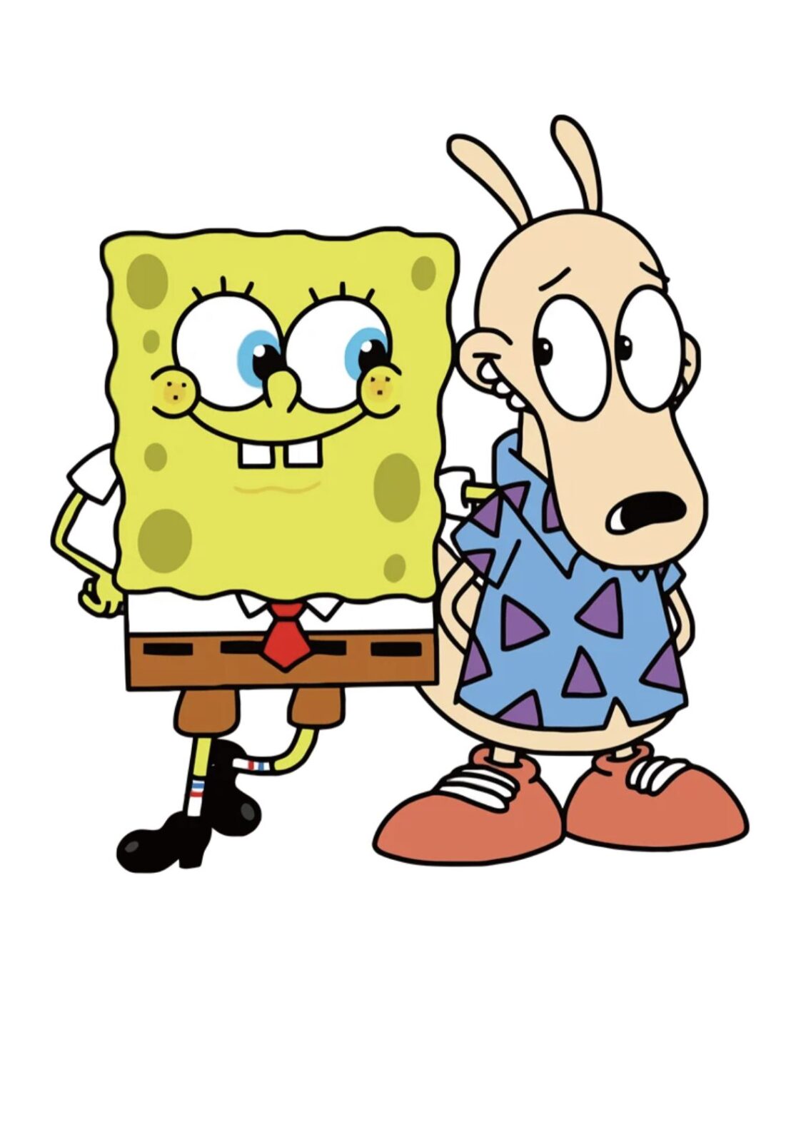 SpongeBob design 7 iron on heat transfers