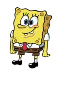 SpongeBob design 9 Iron on heat transfers