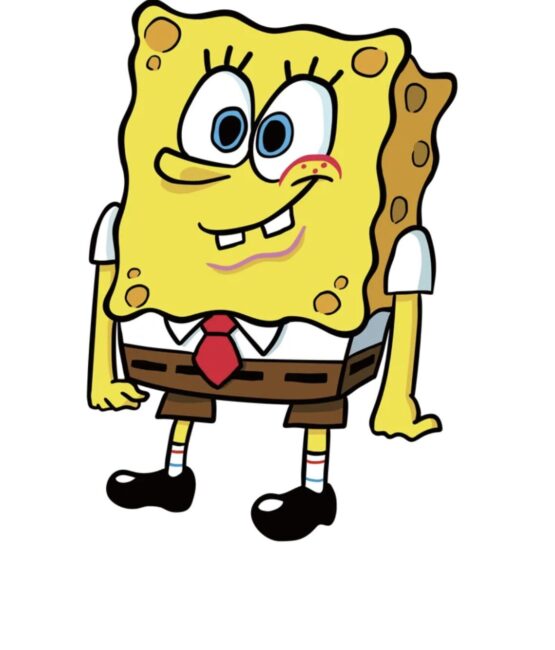 SpongeBob design 9 Iron on heat transfers