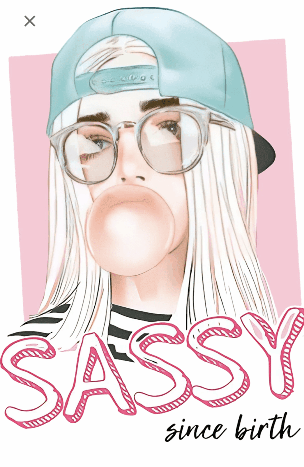Sassy since birth iron on heat transfers