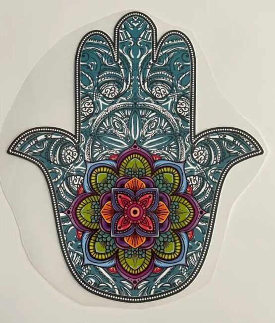 Hamsa hand iron on transfers