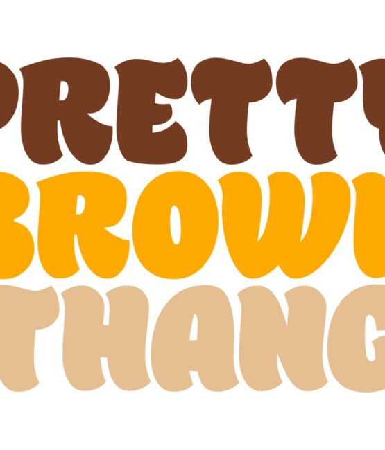 Pretty brown thang iron on heat transfers