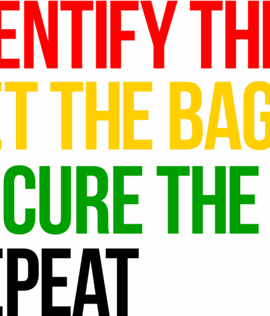 Identify the bag iron on heat transfers