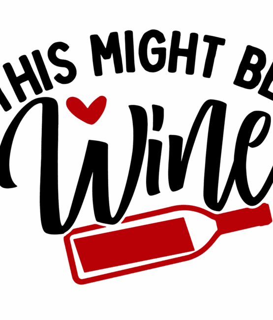This might be wine DTF iron on heat transfers