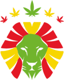 Lion cannabis iron on heat transfers