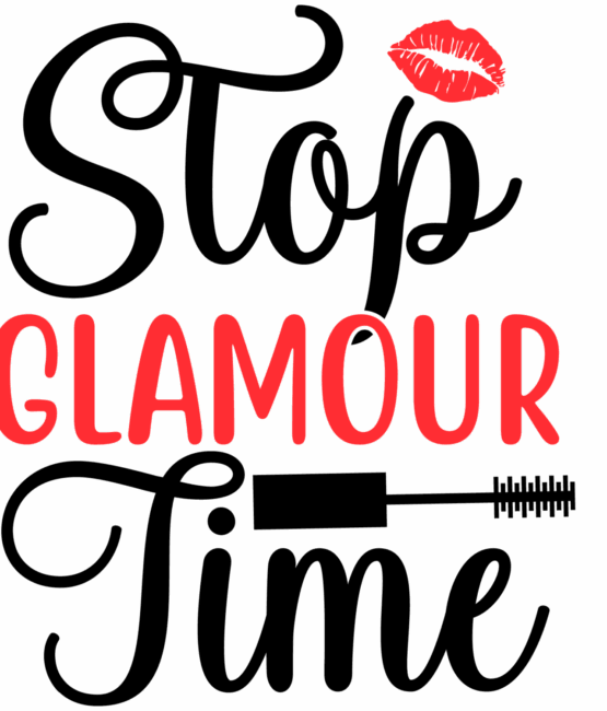 Stop glamour time iron on heat transfers