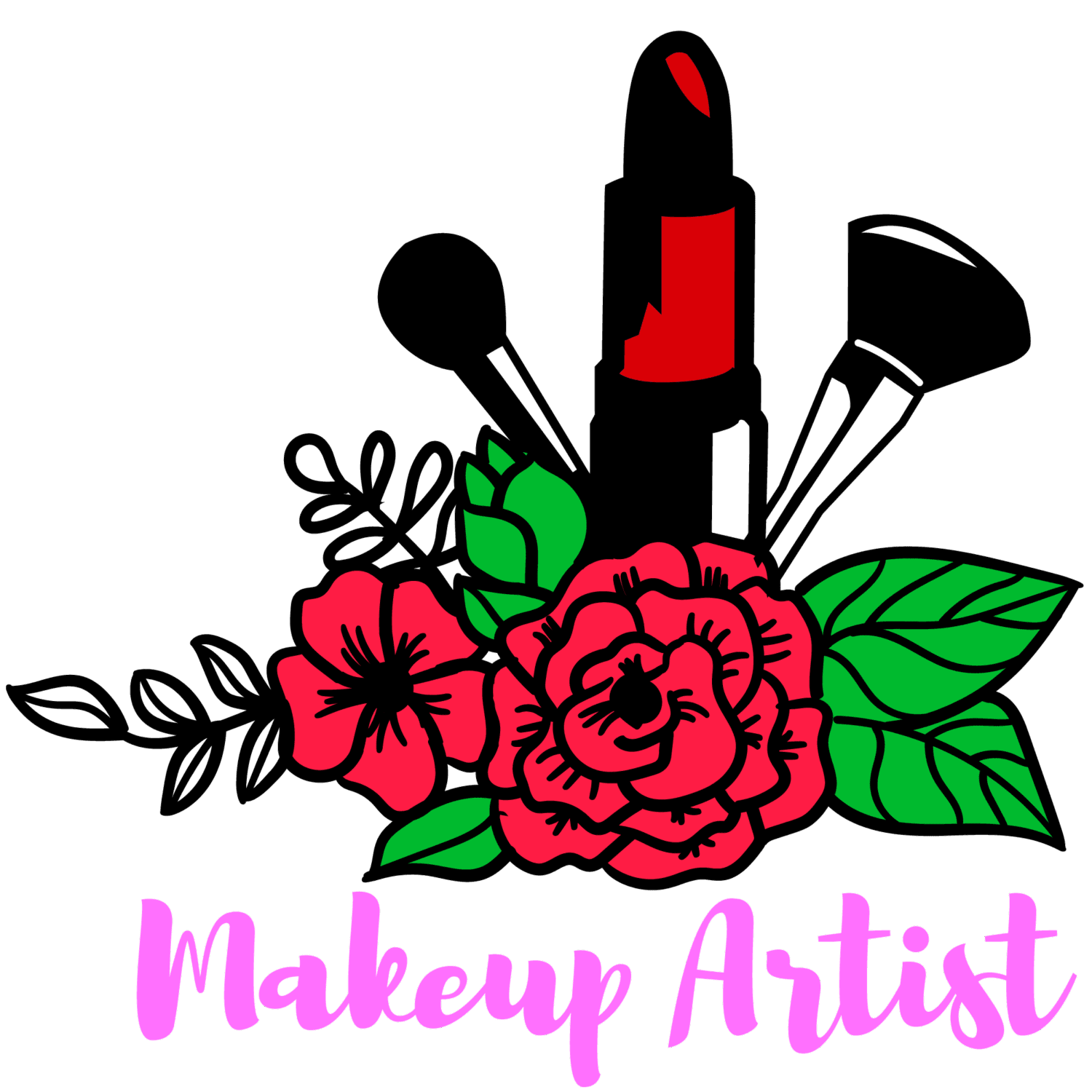 Make up artist iron on heat transfers