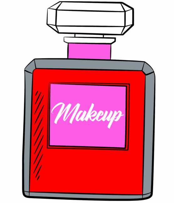 Make up iron on heat transfers