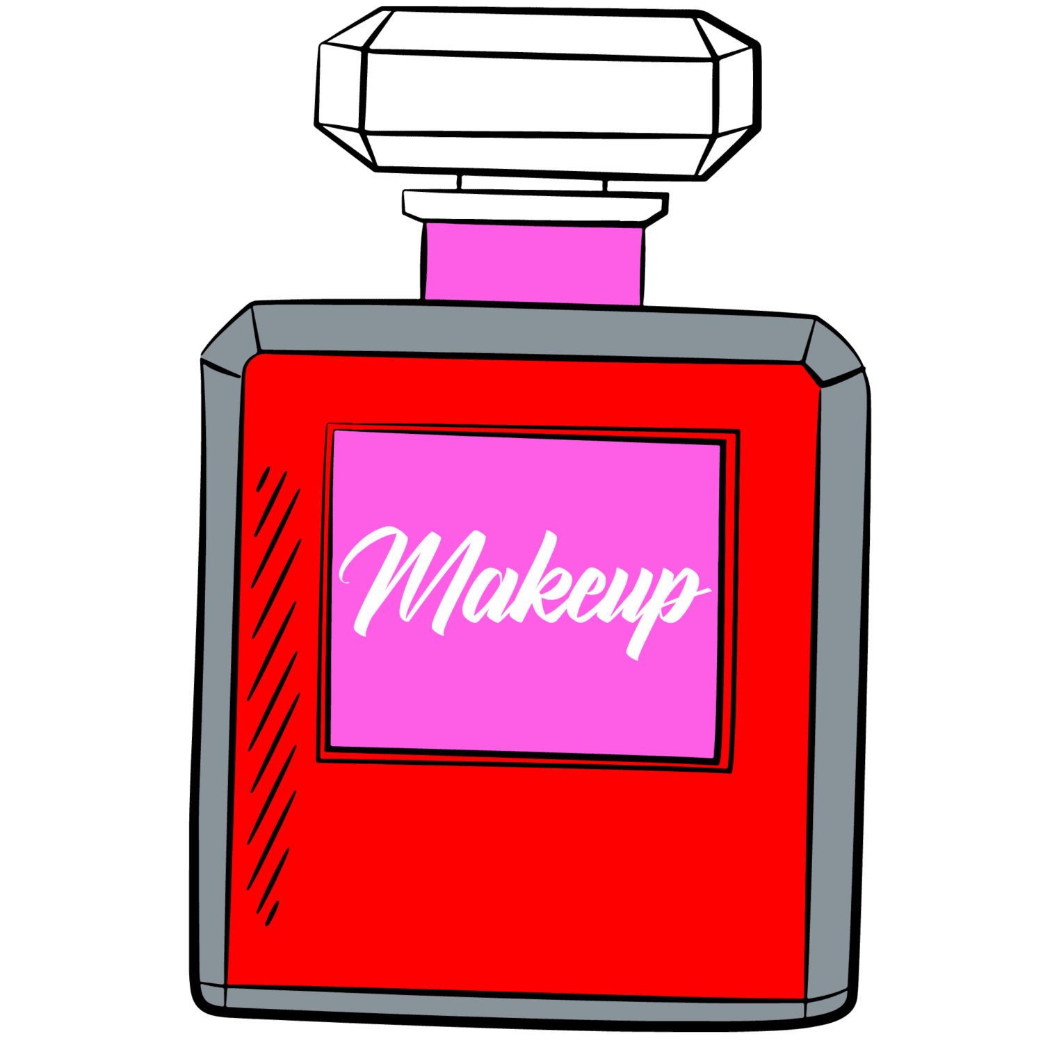 Make up iron on heat transfers