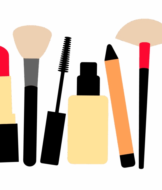 Make up brushes iron on heat transfers