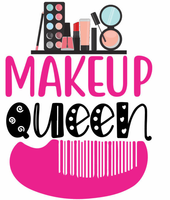 Make up queen iron on heat transfers