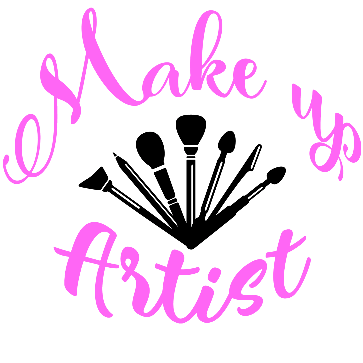 Make up artist iron on heat transfers