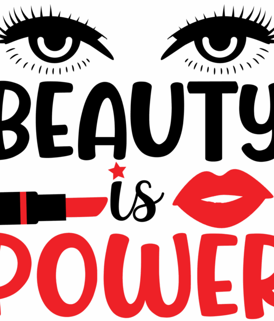 Beauty is power iron on heat transfers