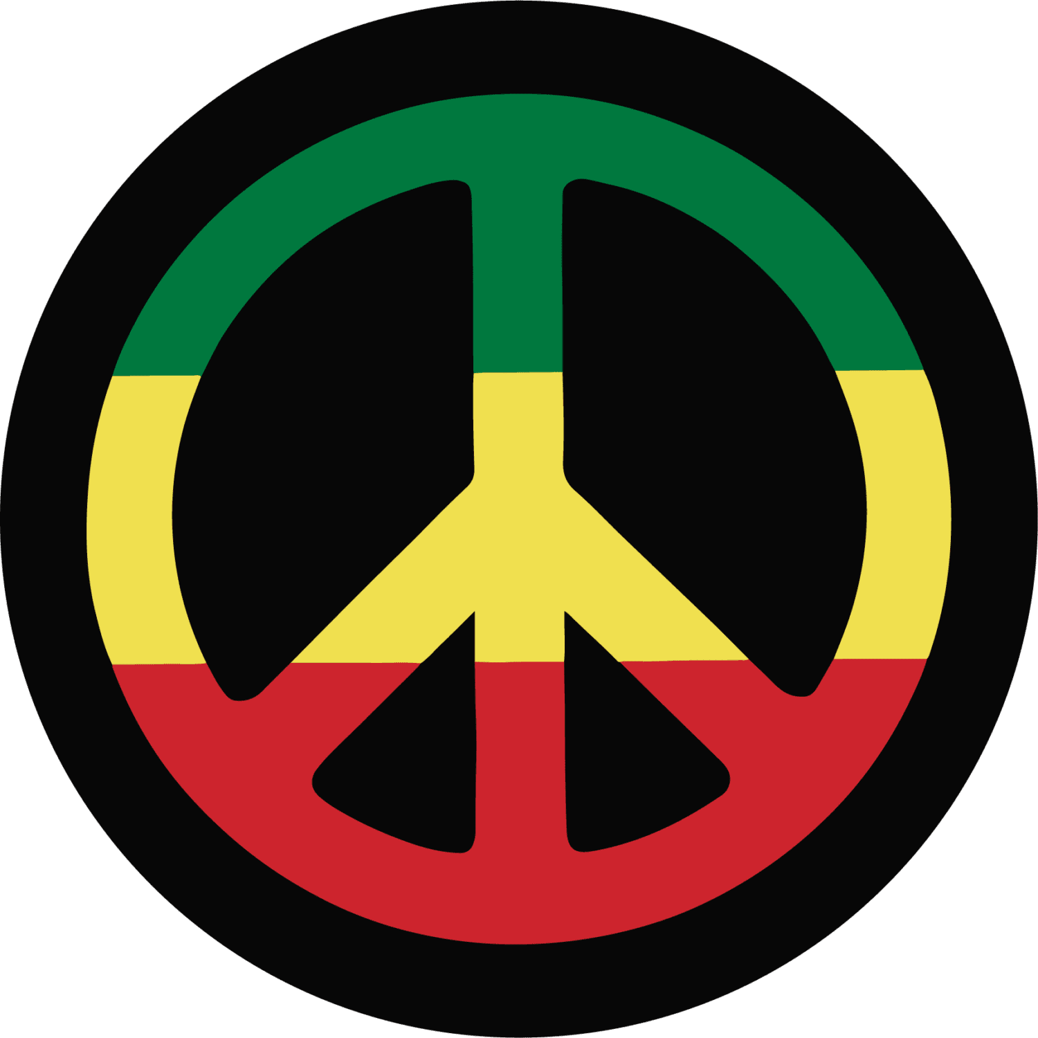 Cannabis peace iron on heat transfers