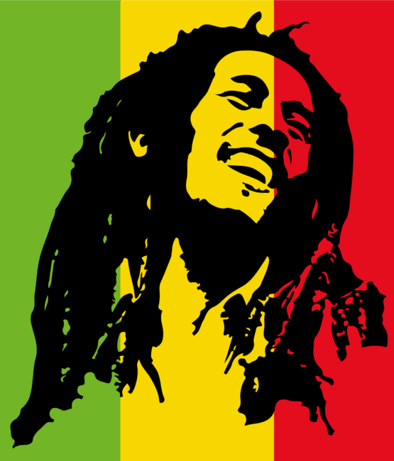 Bob Marley iron on heat transfers