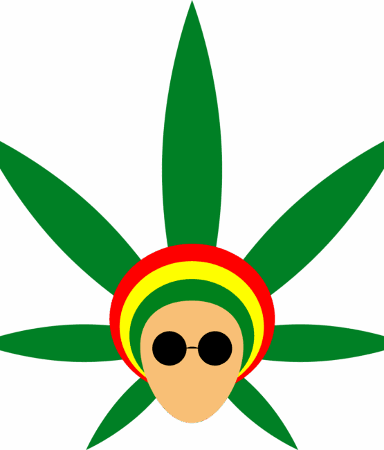Cannabis rasta iron on heat transfers