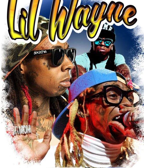 Lil Wayne hip-hop iron on heat transfers