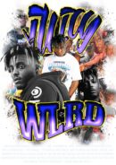Juicy wlrd hip-hop iron on heat transfers