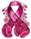 Pink Gloves Cancer iron on heat transfers