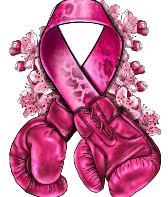 Pink Gloves Cancer iron on heat transfers