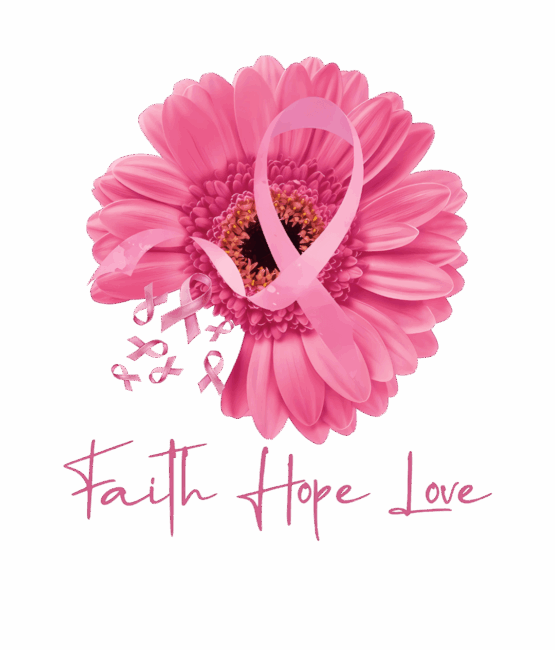 Faith hope and love cancer iron on heat transfers
