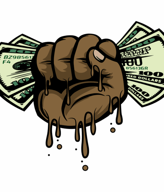Money hand iron heat transfers