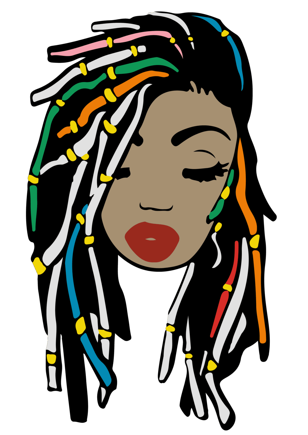 Locs melanin heat transfers