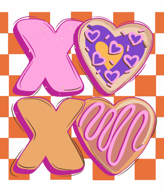 Retro valentine transfers 40