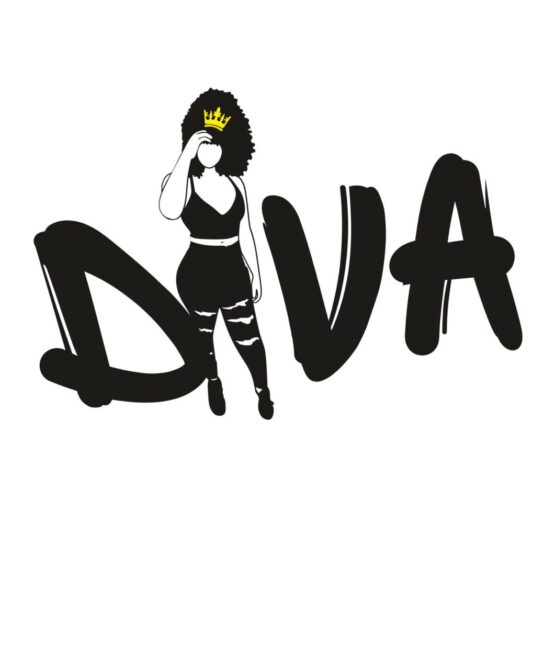 Diva iron on heat transfers