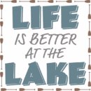 Life is better at lake iron on heat transfers