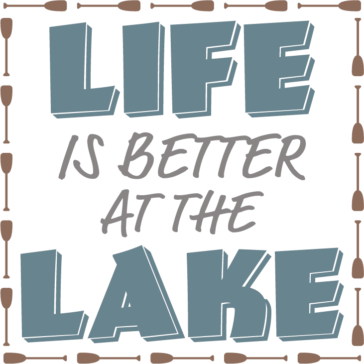 Life is better at lake iron on heat transfers
