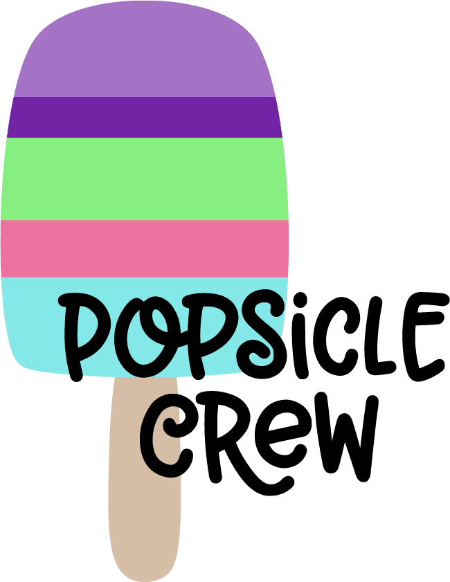 Popsicle crew iron on heat transfers