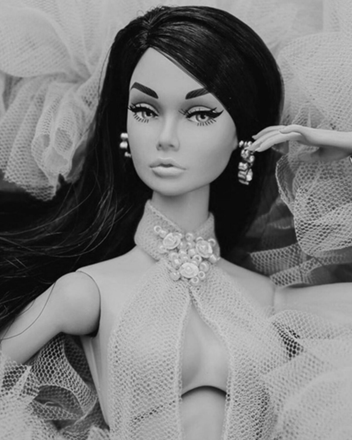 Fashion Black and white heat transfers 140